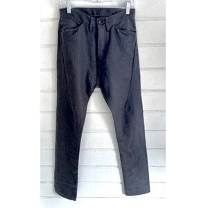 MATIAS U.S.A. 'Lunado' Hemp/Cotton Drop Crotch Skinny Pants Dark Gray- NWT! - 29